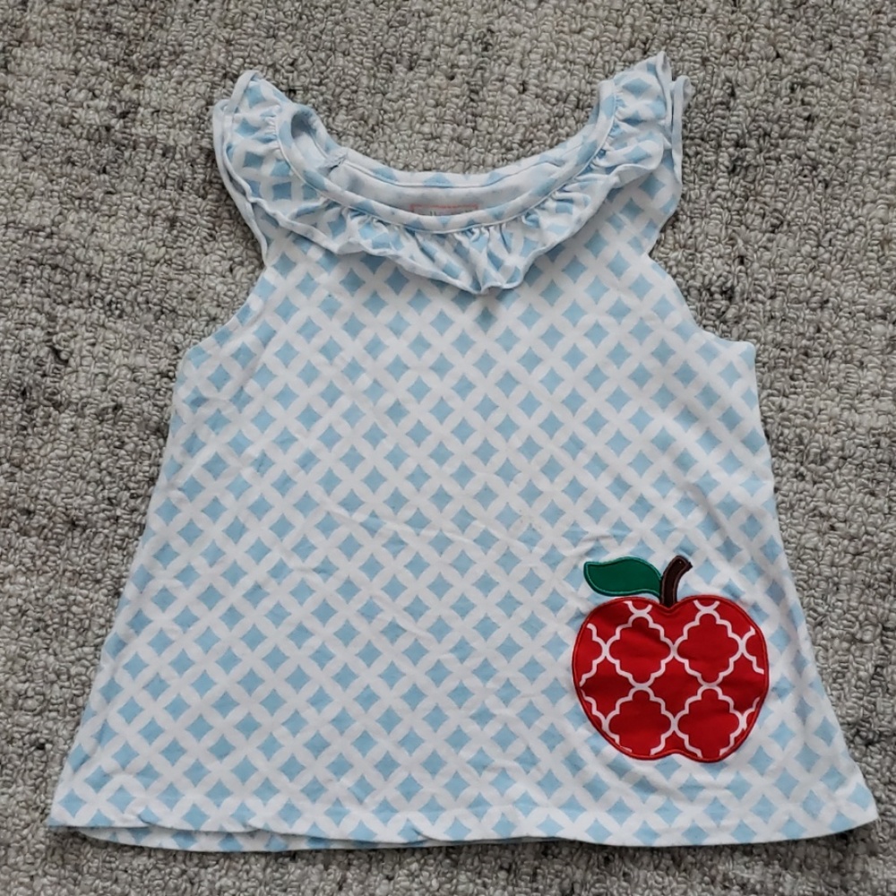 Southern Tots Girls Sleeveless Shirt